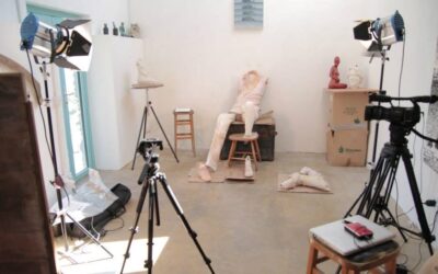 Village Magazine Review of ‘Lucia Joyce: Full Capacity’; Merrion Square QR code for ‘In the Studio with Sculptor Danny Osborne’